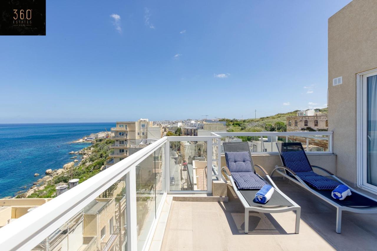 Lux Sea Front Penthouse With Breathtaking Views In St Pauls By 360 Estates Appartement St. Paul's Bay Buitenkant foto