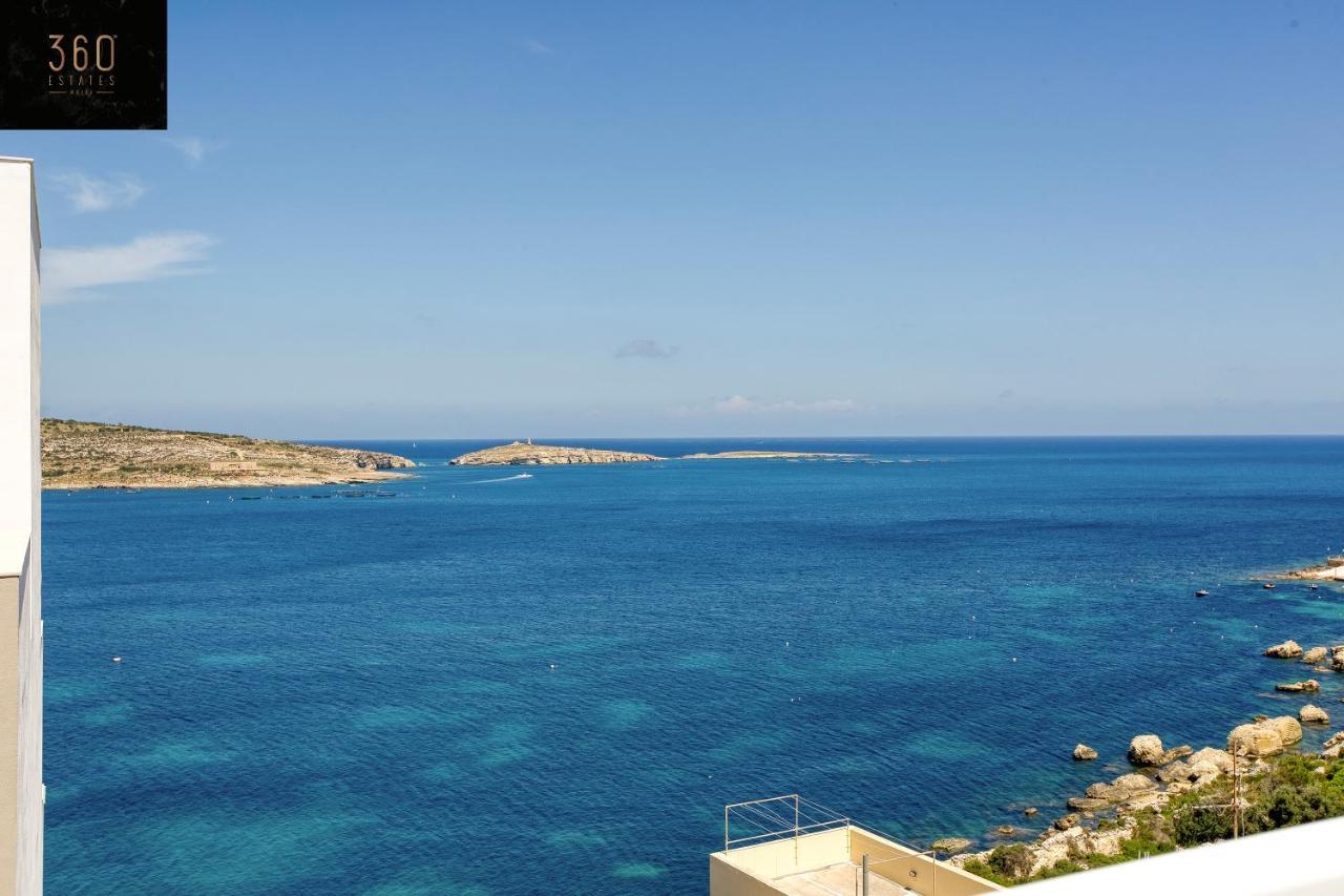Lux Sea Front Penthouse With Breathtaking Views In St Pauls By 360 Estates Appartement St. Paul's Bay Buitenkant foto